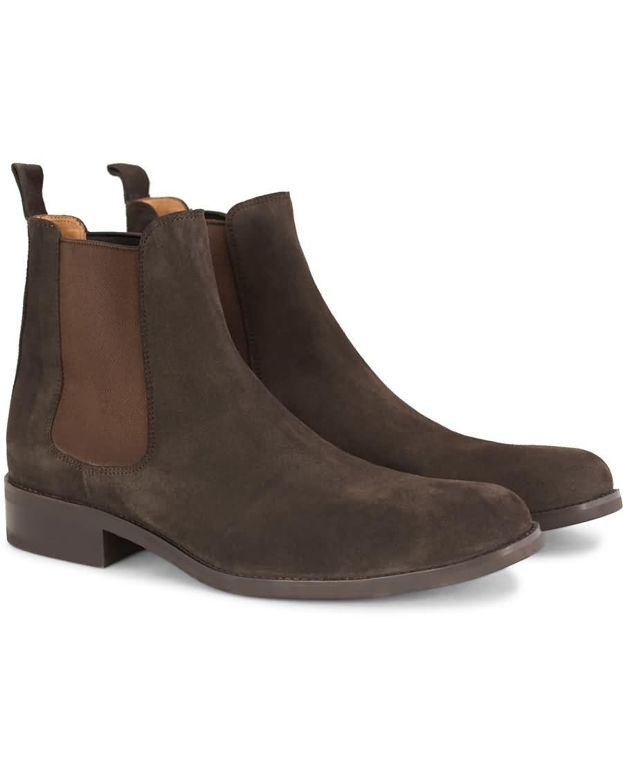 morris chelsea suede boots dark brown Offizielle uceev